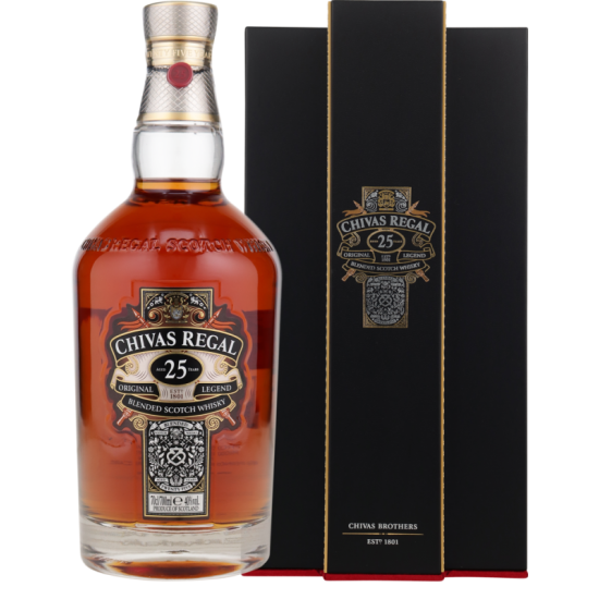 Chivas Regal 25 Years Old Old Blended Scotch Whisky 700ml 40 %