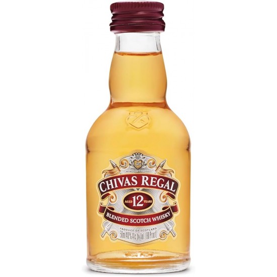 Chivas Regal 12 Years Old Blended Scotch Whisky 50ml 40%