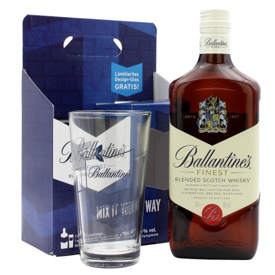 Ballantine's in GP mit Glas 700 ml 40%