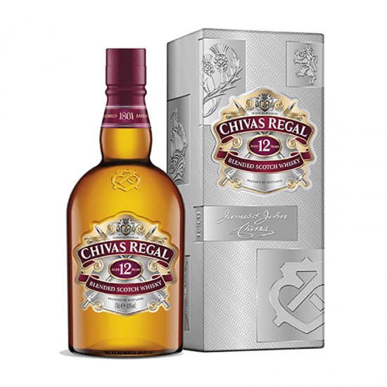 Chivas Regal 12 Years Old Blended Scotch Whisky 700 ml 40%