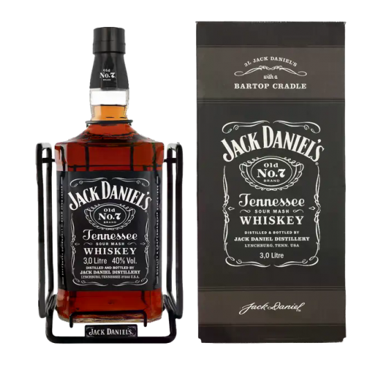 Jack Daniel's Tennessee Whiskey с люлка 3л 40%
