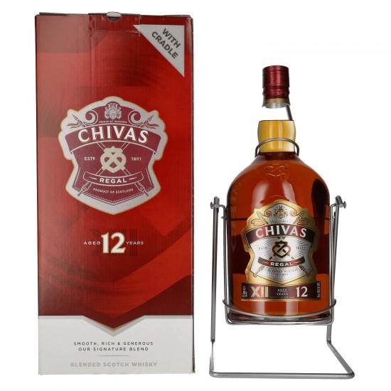 Chivas Regal 12 Years с люлка 4,5л 40%