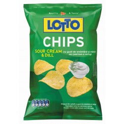 Чипс Лото Сметана и Копър 100г