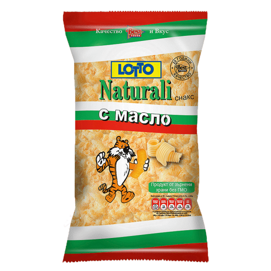Snacks Naturali mit Butter Lotto 60g