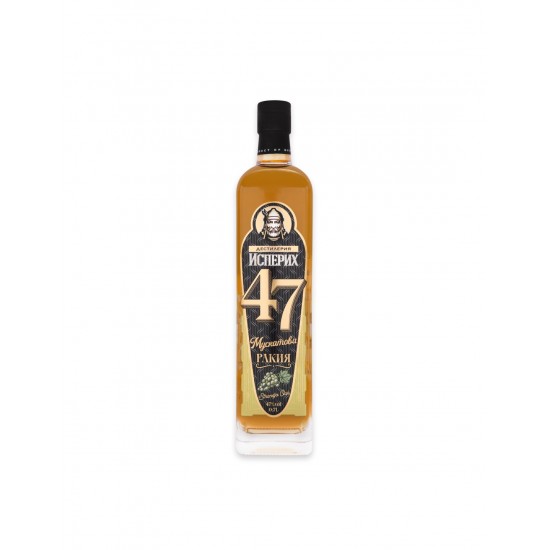 Isperih 47 Muskat Rakia 700ml 47% Isperih 47 Muskat Rakia 700ml 47%