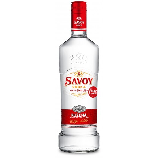 Vodka Savoy Ruzena 700ml 37,5%