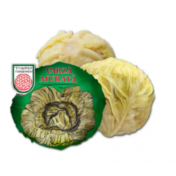 Картон Кисело Зеле във Вакуум 15кг, м/у 8 и 10 зелки единично опаковани