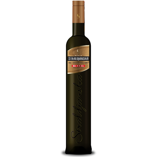 Straldjanska Barrel Selection Muscat Matured Rakia 500 ml 40%  Straldjanska Barrel Selection Muscat Matured Rakia 500 ml 40%