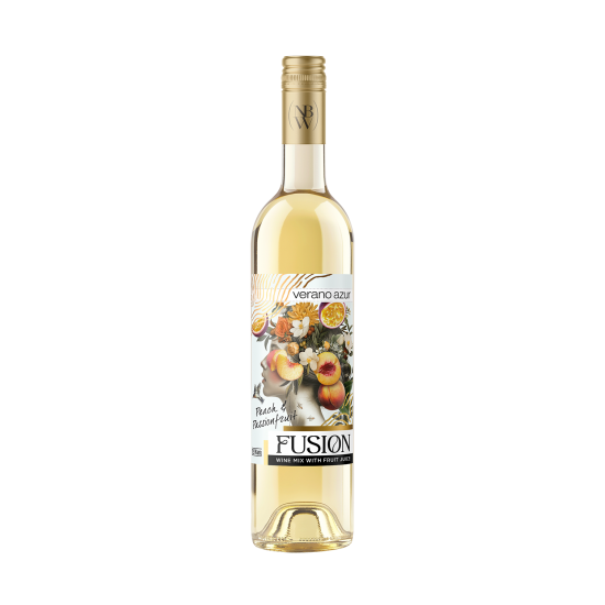 Verano Azur Fusion Праскова и Mаракуя 750мл 7,5% - Винен микс с плодов сок